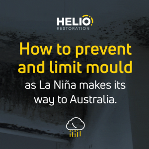 How to prevent and limit mould as la Nina makes its way to Australia.